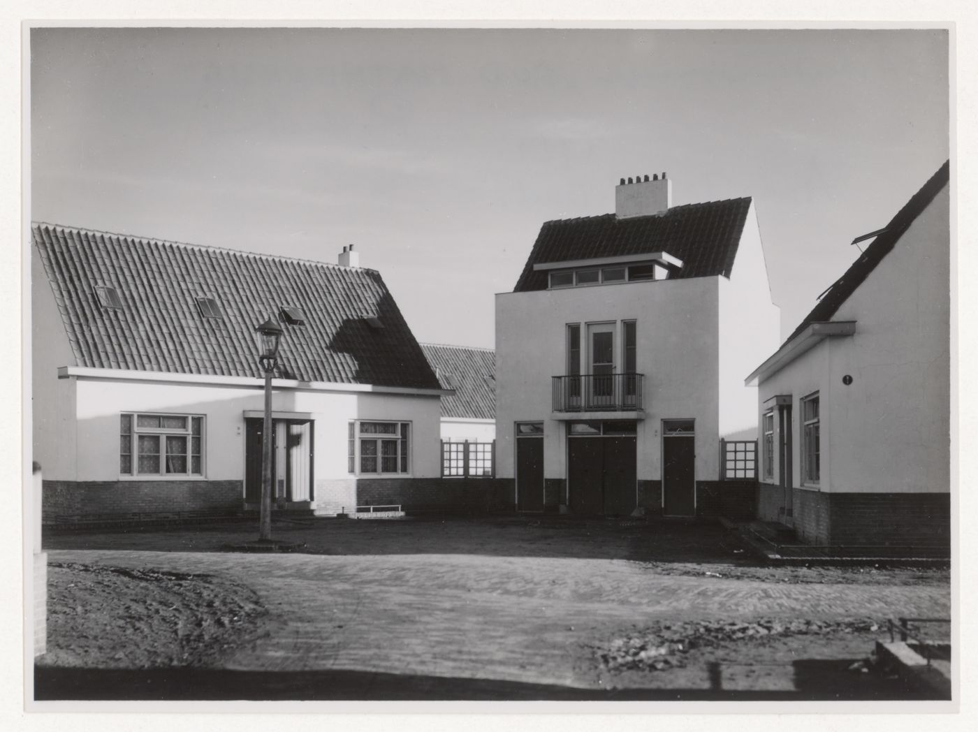 Exterior view of Oud-Mathenesse Housing Estate, Rotterdam, Netherlands