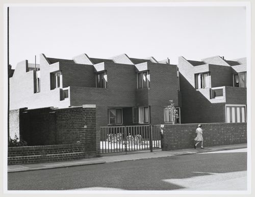 View of completed building