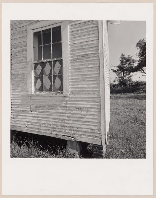 Rural church, Bolivar Co. Mississippi, off Hwy 1 between Clarksdale and Greenville, 1979