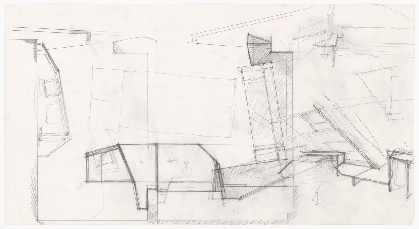 Sketches for Casa De Paolini, Milan, Italy