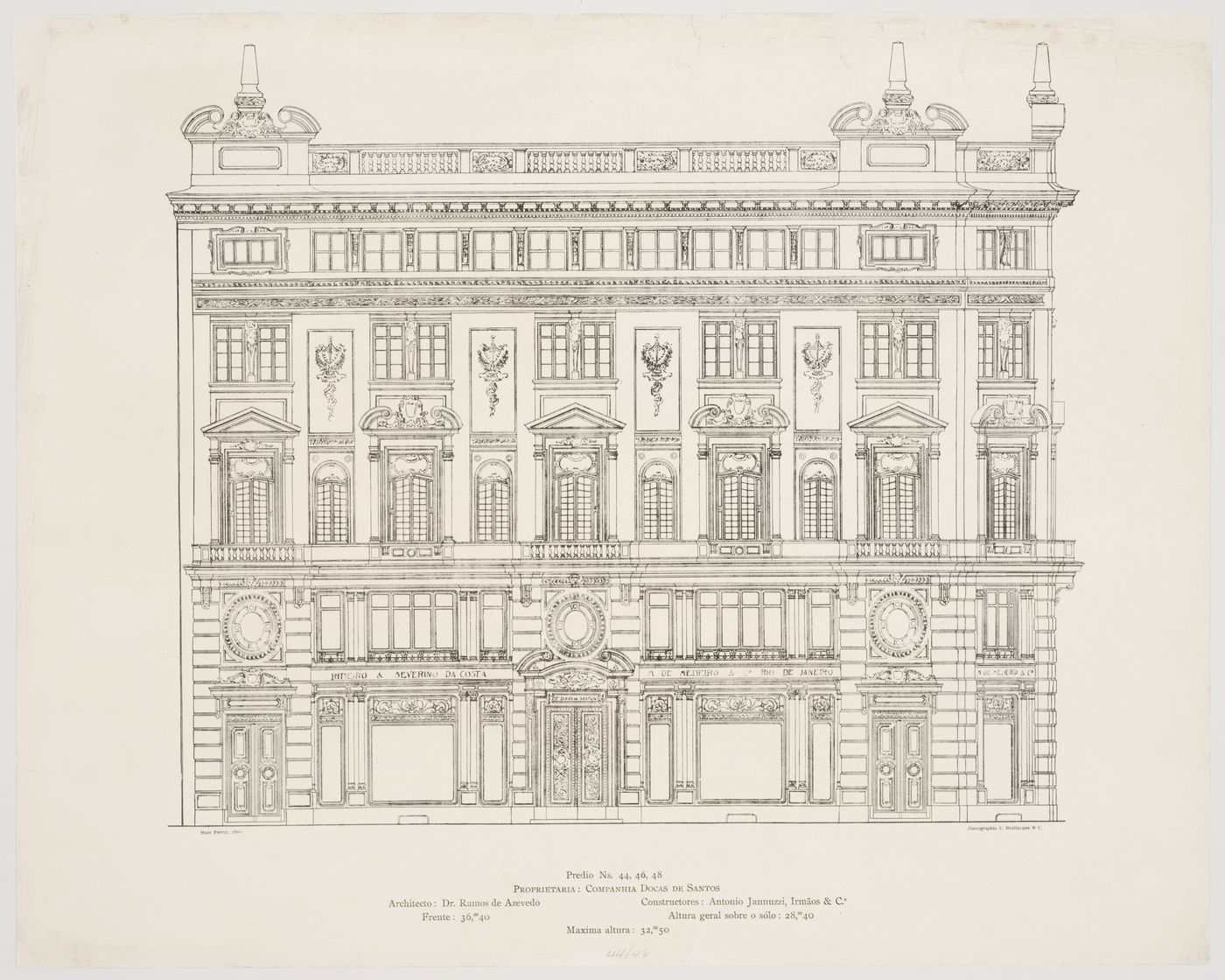 Plate from portfolio ''Avenida Central'', Brazil