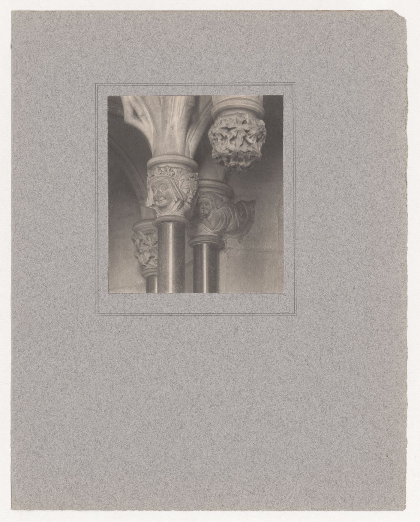 Plate from portfolio ''York Minster Chapter House''