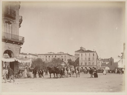 View of Place du gouvernement (Place des martyrs) square, Algiers, Algeria