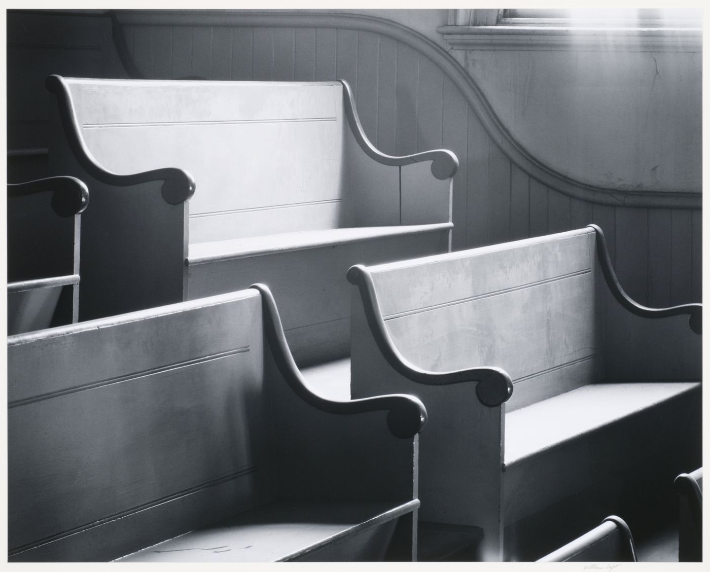 Gallery benches, City Council Chambers, Old City Hall, Boston, Massachusetts