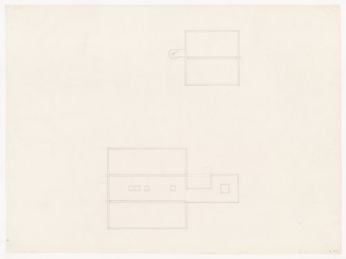 Plan and elevation for Texas House 6