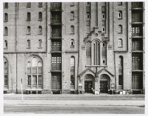 View of a Speicherblock [Storage Block] of Speicherstadt [Storage City] warehouses, Altstadt, Hamburg, Germany