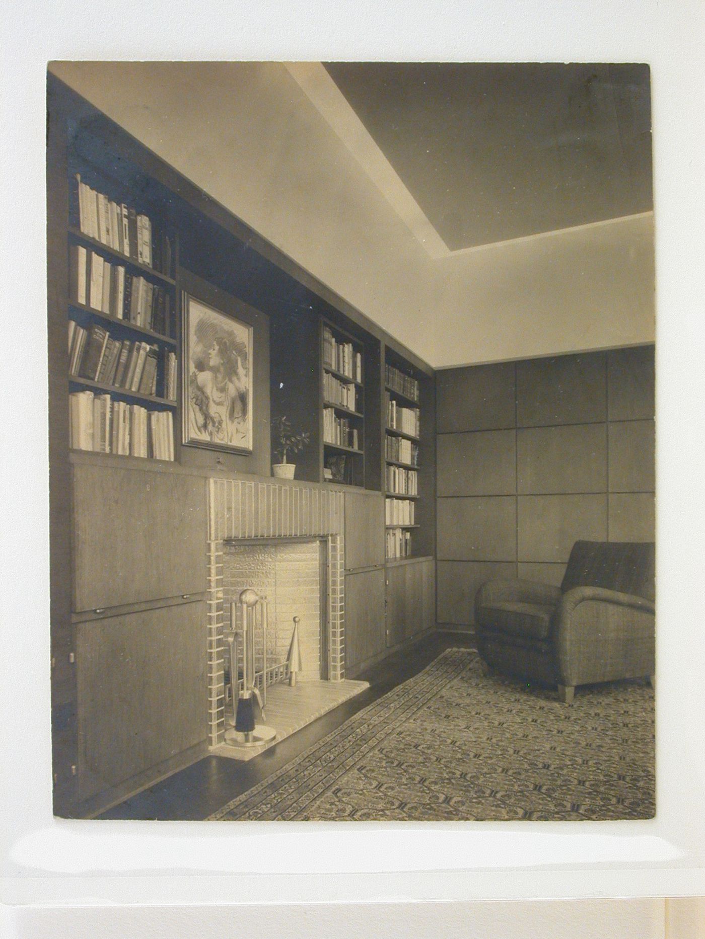Haus "Fischer" interior view of living room and fireplace, Erzgebirge, Germany