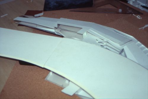 Slide for Erasmus Bridge construction