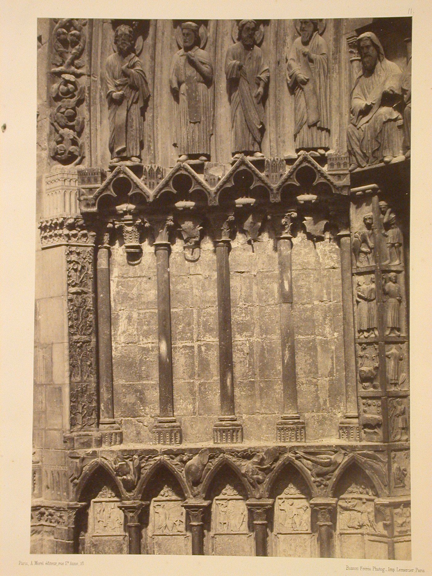 Plate 11 - Fragment du portail meridional