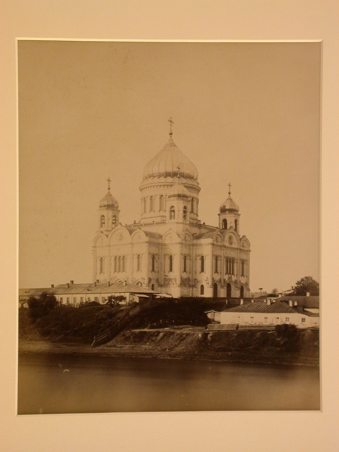 Exterior view of the Khram Khrista Spasitelia (Temple of Christ the Saviour), Moscow