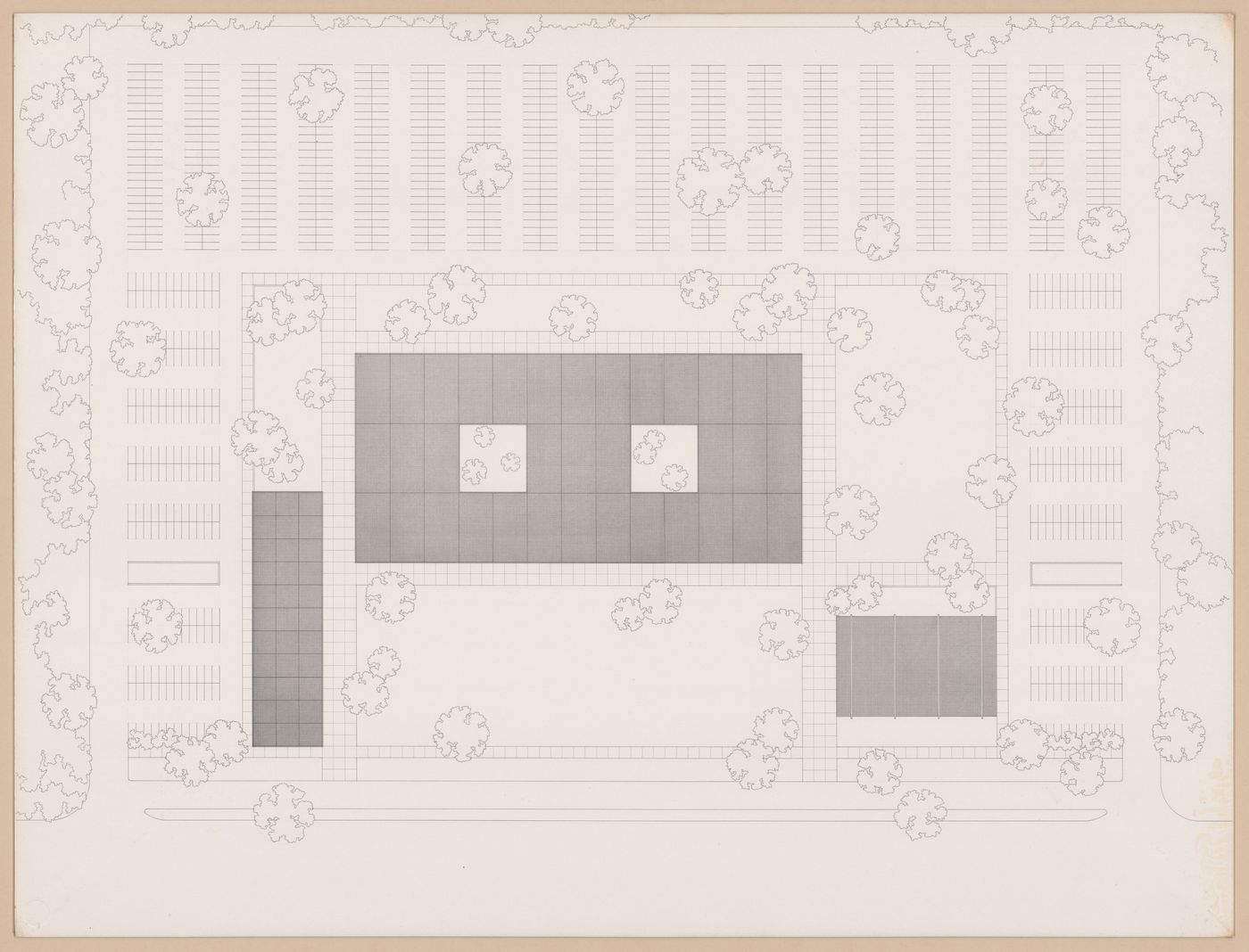 IIT graduate thesis: Site plan for a surburban shopping centre