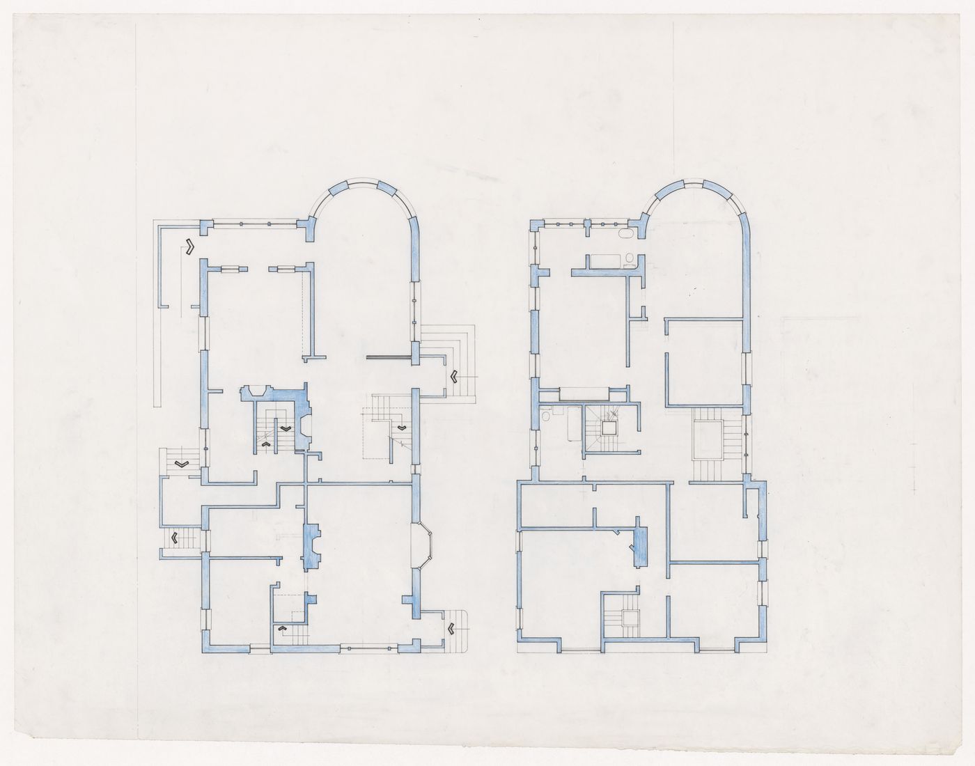 Plans for Van Ginkel House, Winnipeg, Manitoba