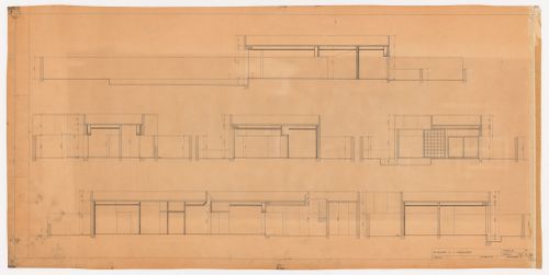 Sections for Casa Manuel Magalhães, Porto