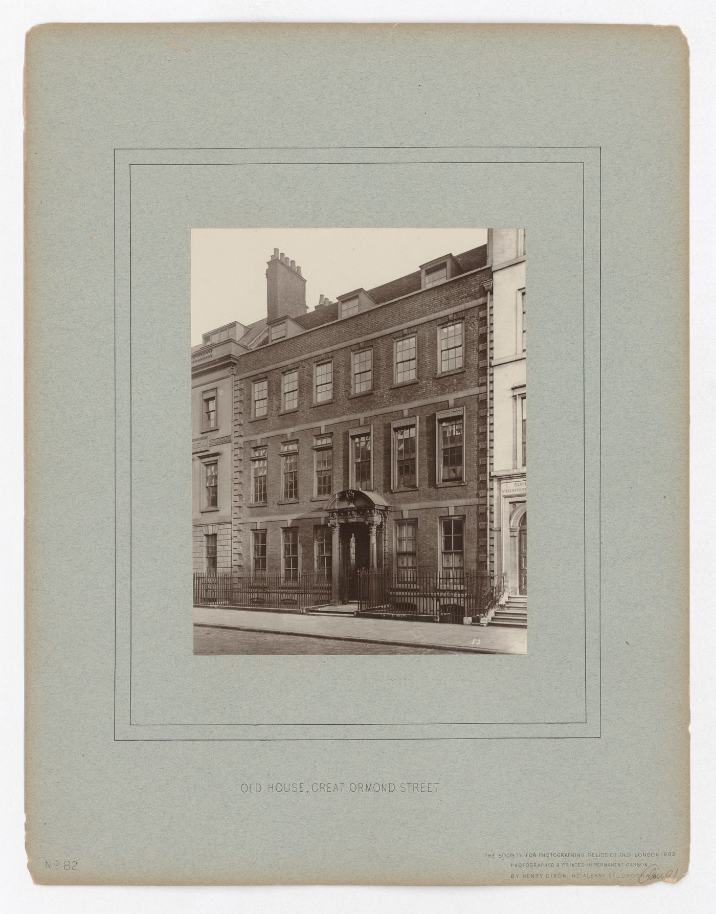 Old house, Great Ormond Street