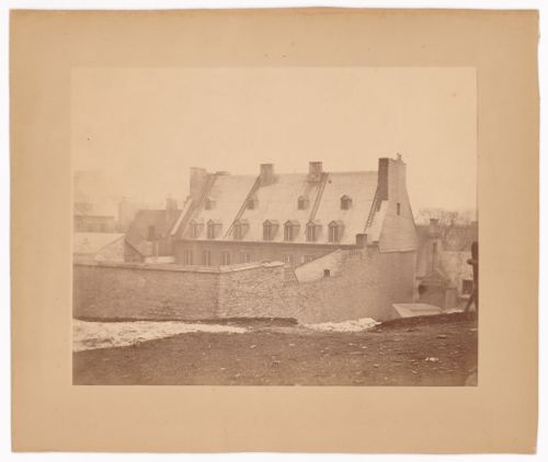 La Maison du Chien d'or vue de l'arrière, Québec, Québec
