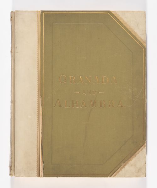 Custom-ordered photo album of Alhambra and several other views, Granada, Spain