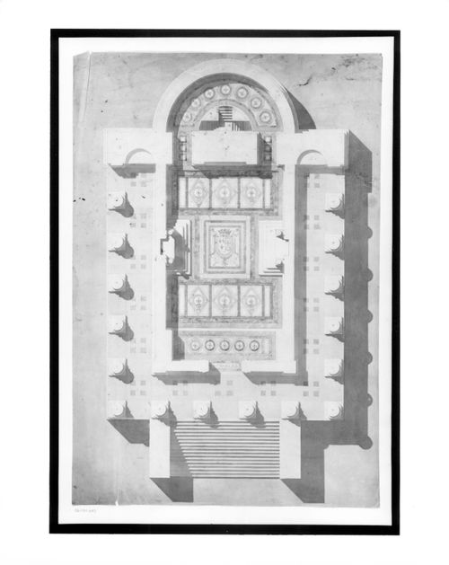 Plan of a Chapel for French Royal family