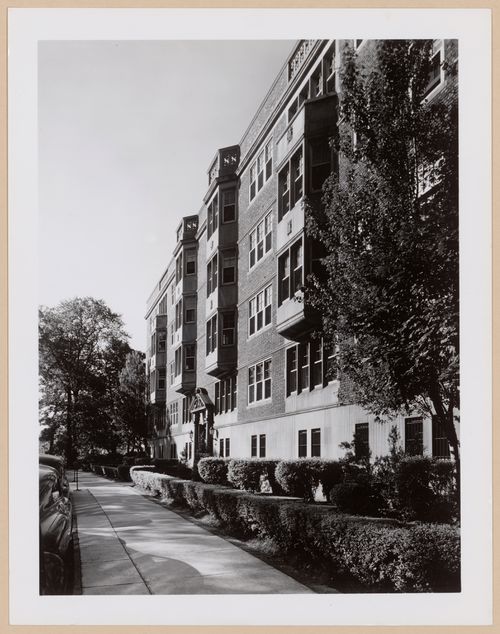 View of the principal façade of the Walbri Building, Detroit, Michigan