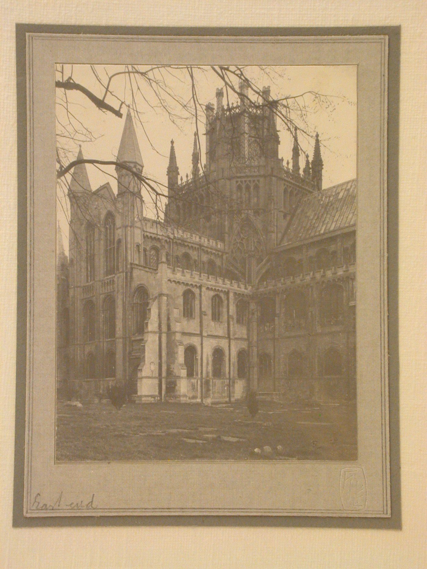 Ely Cathedral, view of east façade, Ely, England