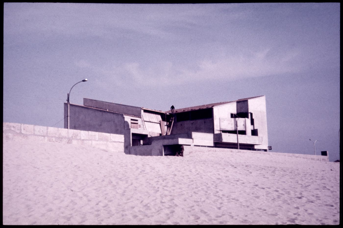 Exterior view of Conjunto Habitacional em Caxinas, Vila Cova - Vila do Conde, Portugal