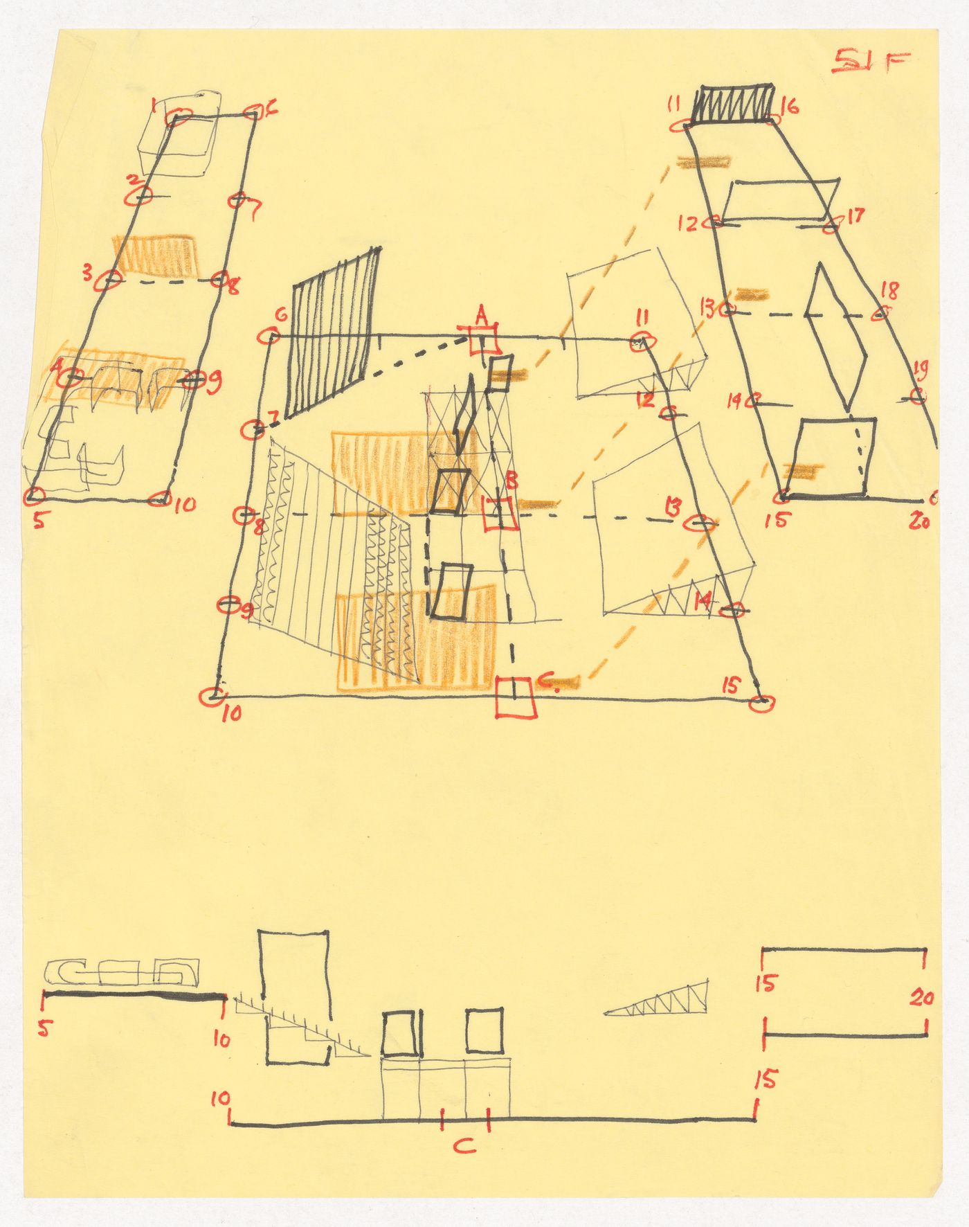 Sketches for Fun Palace Project