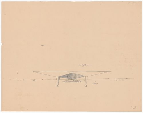 Perspective drawing for Aeropuerto, Buenos Aires, Argentina