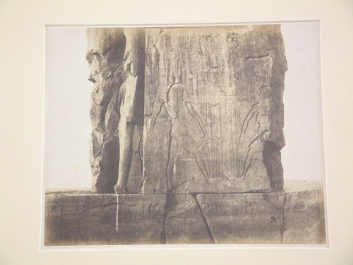 Gournah (Thebes) Collose de Gauche - Decoration de la Face Nord-Est du Trône