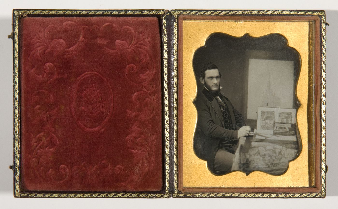 Portrait of an American architect, possibly William H. Ranlett