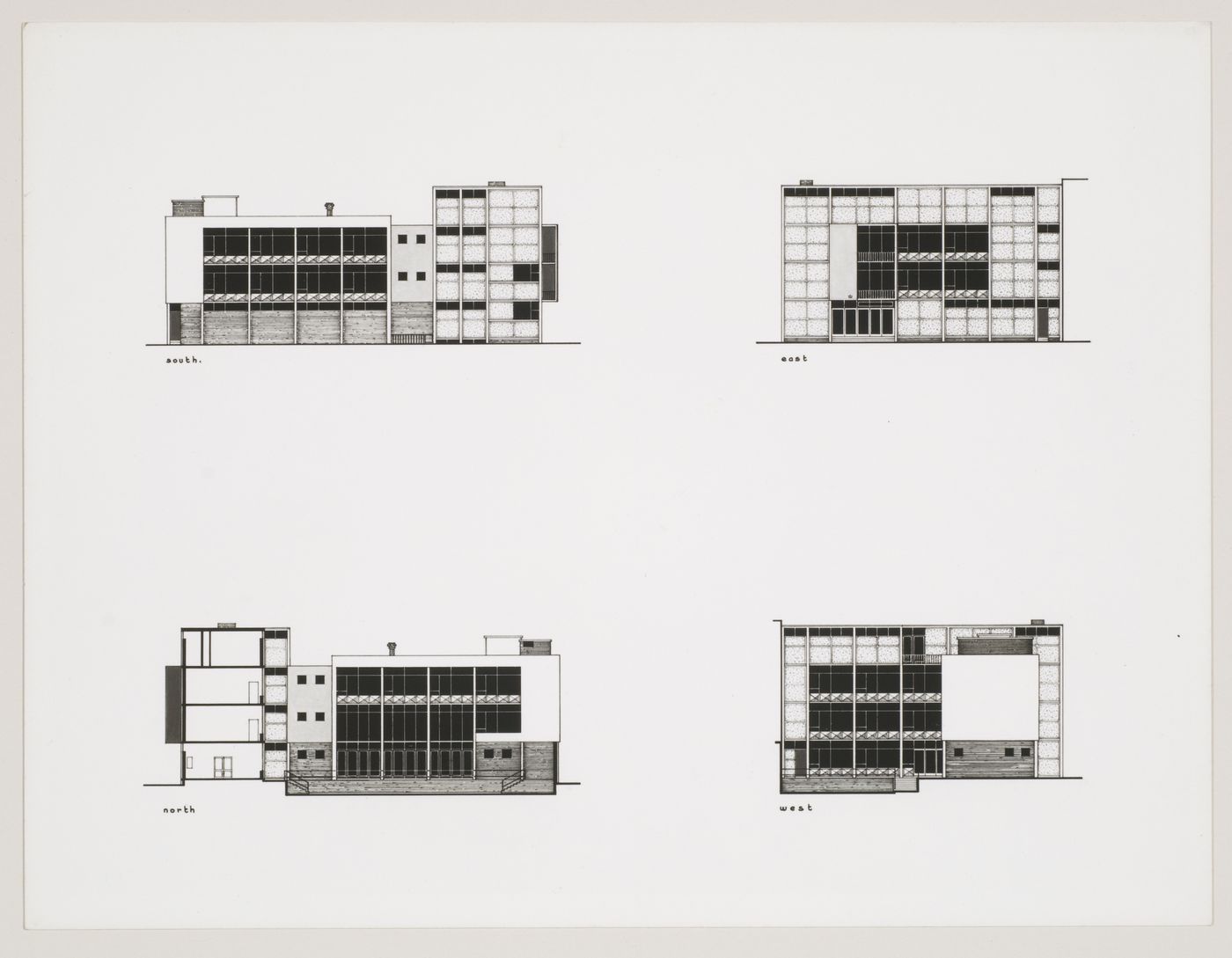 Fashion House: photograph of elevations