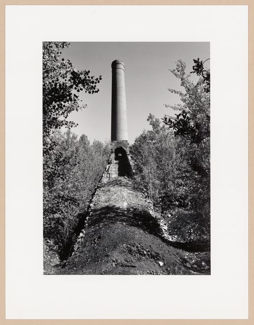 Copper smelter, 1901-1918, Greenwood, British Columbia, from the series The Forms of Canadian Industrial Architecture