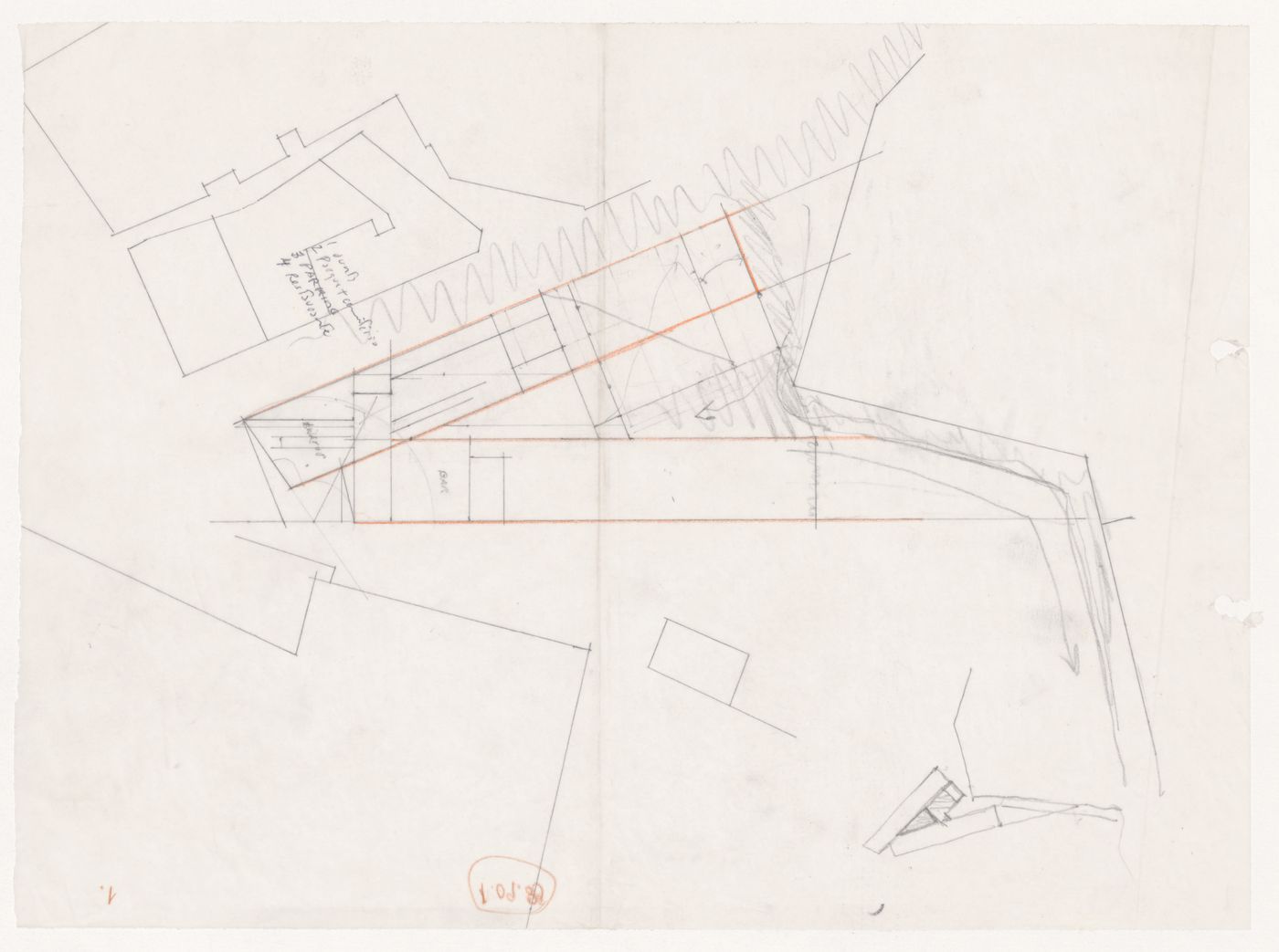 Plan for Centro Galego de Arte Contemporânea [Galician Centre of Contemporary Art], Santiago de Compostela, Spain