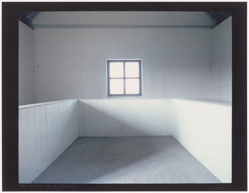 Cemetery of San Cataldo, Modena, 1971 to 1987; Interior