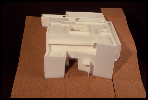 View of model for Casa Guardiola, Puerto de Santa Maria, Spain
