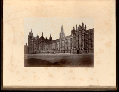 Plate from book ''The Abbey and Palace of Westminster''
