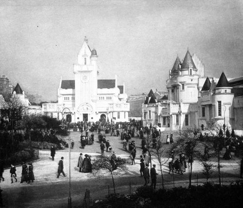 Plate from ''Souvenir Album of the Scottish Exhibition of National History, Art and Industry Glasgow 1911''