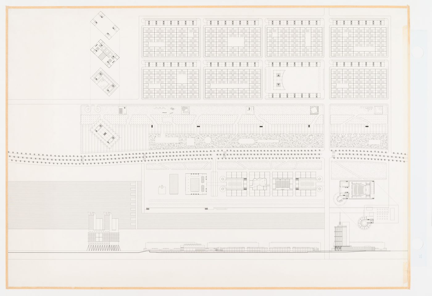 Site plan, Puerto Málaga, Spain