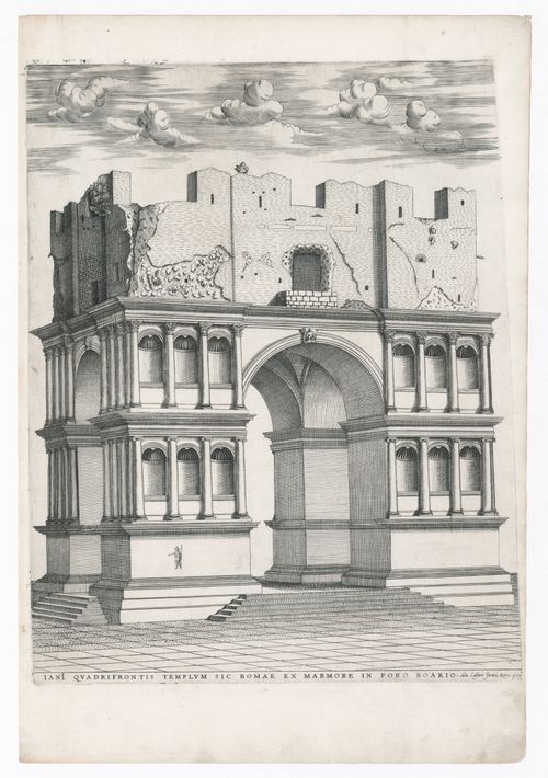 Perspective of the Arch of Janus, Rome