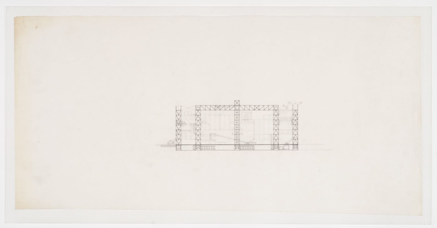 Elevation for Fun Palace Project, London