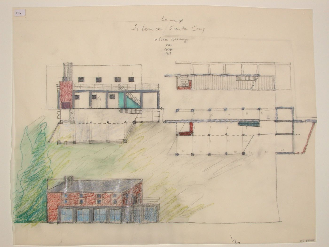 The Nofamily House - plans, elevation & facade