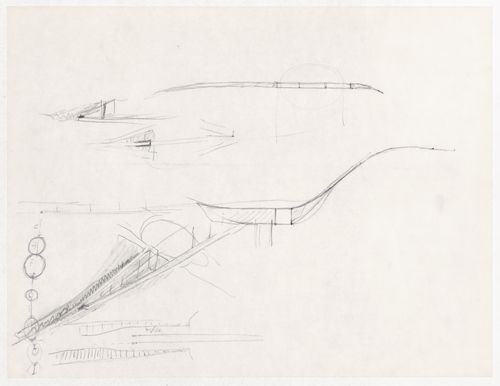 Sketches for Plano Urbanístico e Central de Camionagem, Guimarães, Portugal