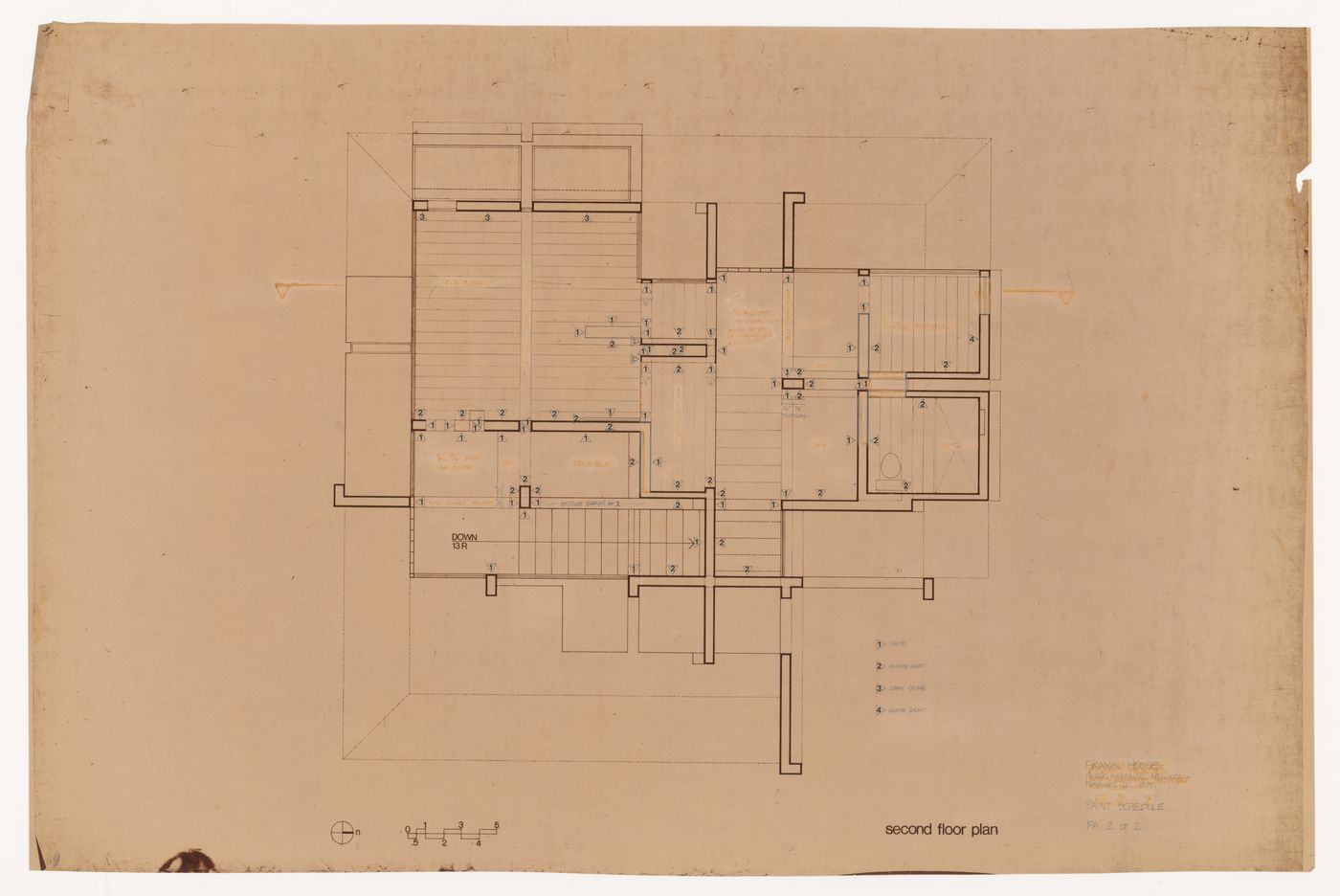 Plan for House VI, Cornwall, Connecticut