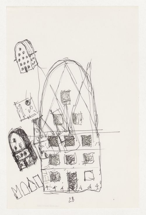 Sketch for Santiago de Compostela Botanical Complex, Santiago de Compostela, Spain