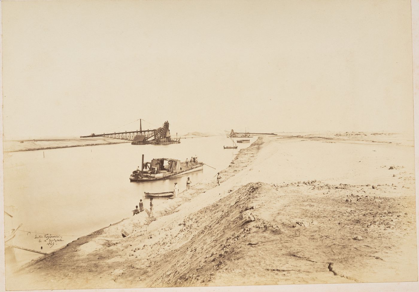 View of the Suez Canal