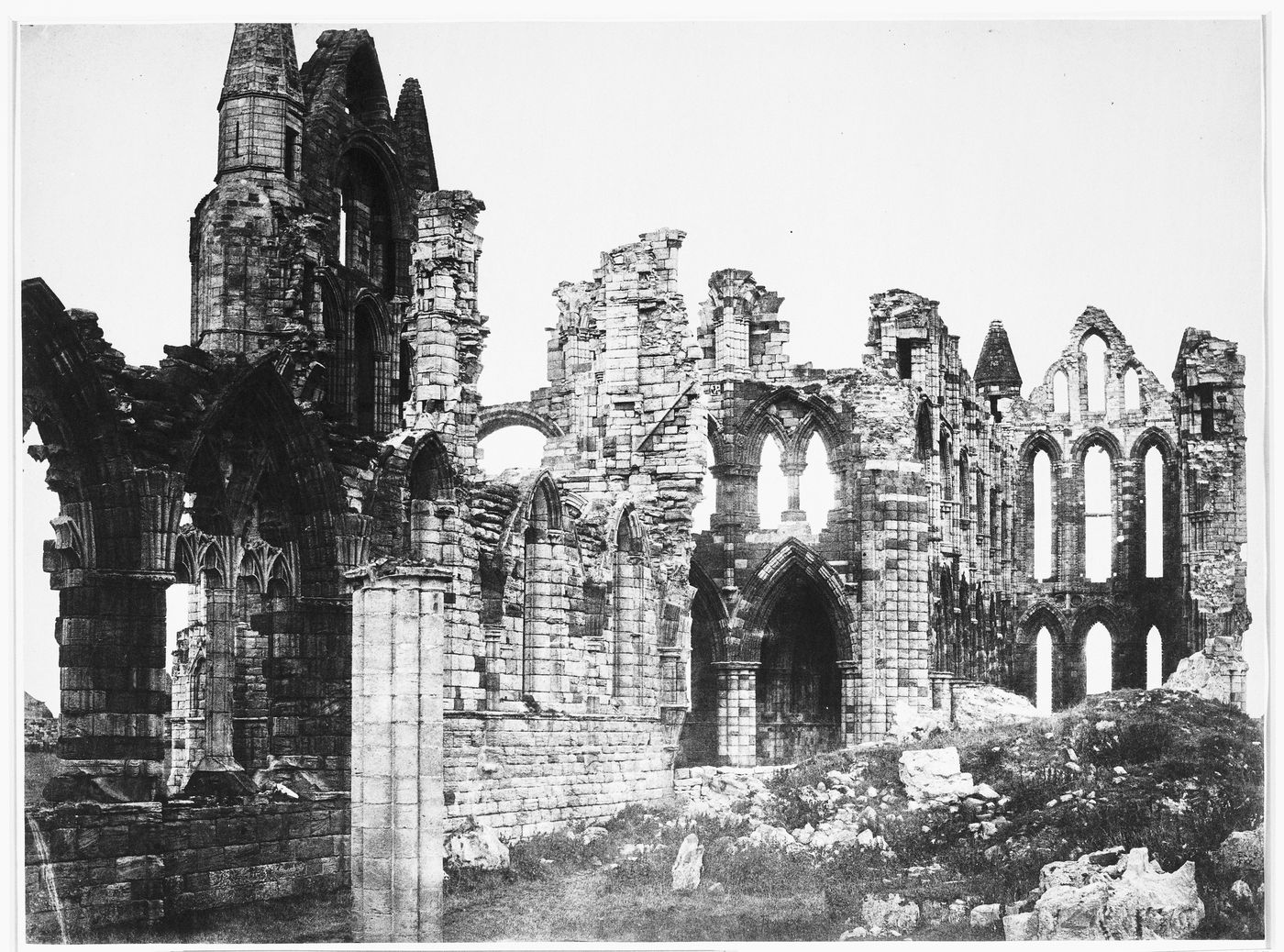 View of the Abbey, Whitby, England