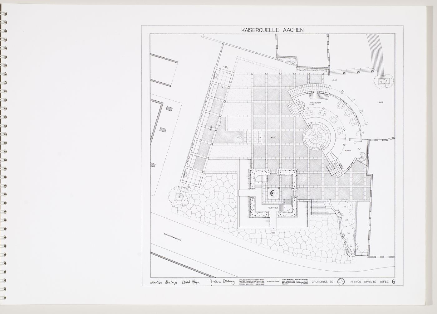 Kaiserplatz, Aachen, Germany: plan