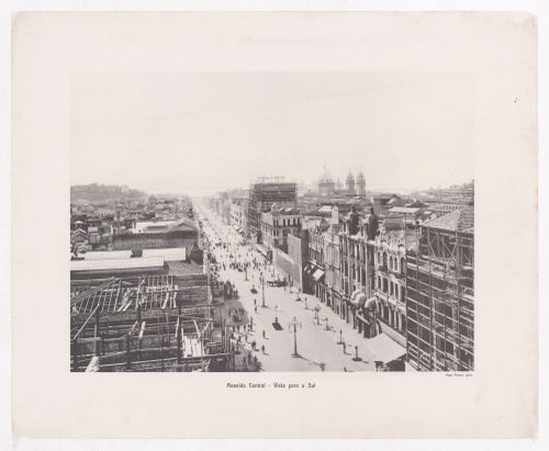 Plate from portfolio ''Avenida Central'', Brazil