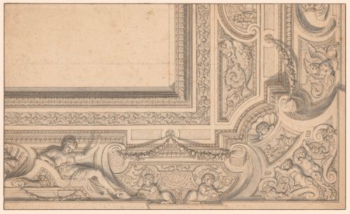 Ceiling design and stucco ornaments