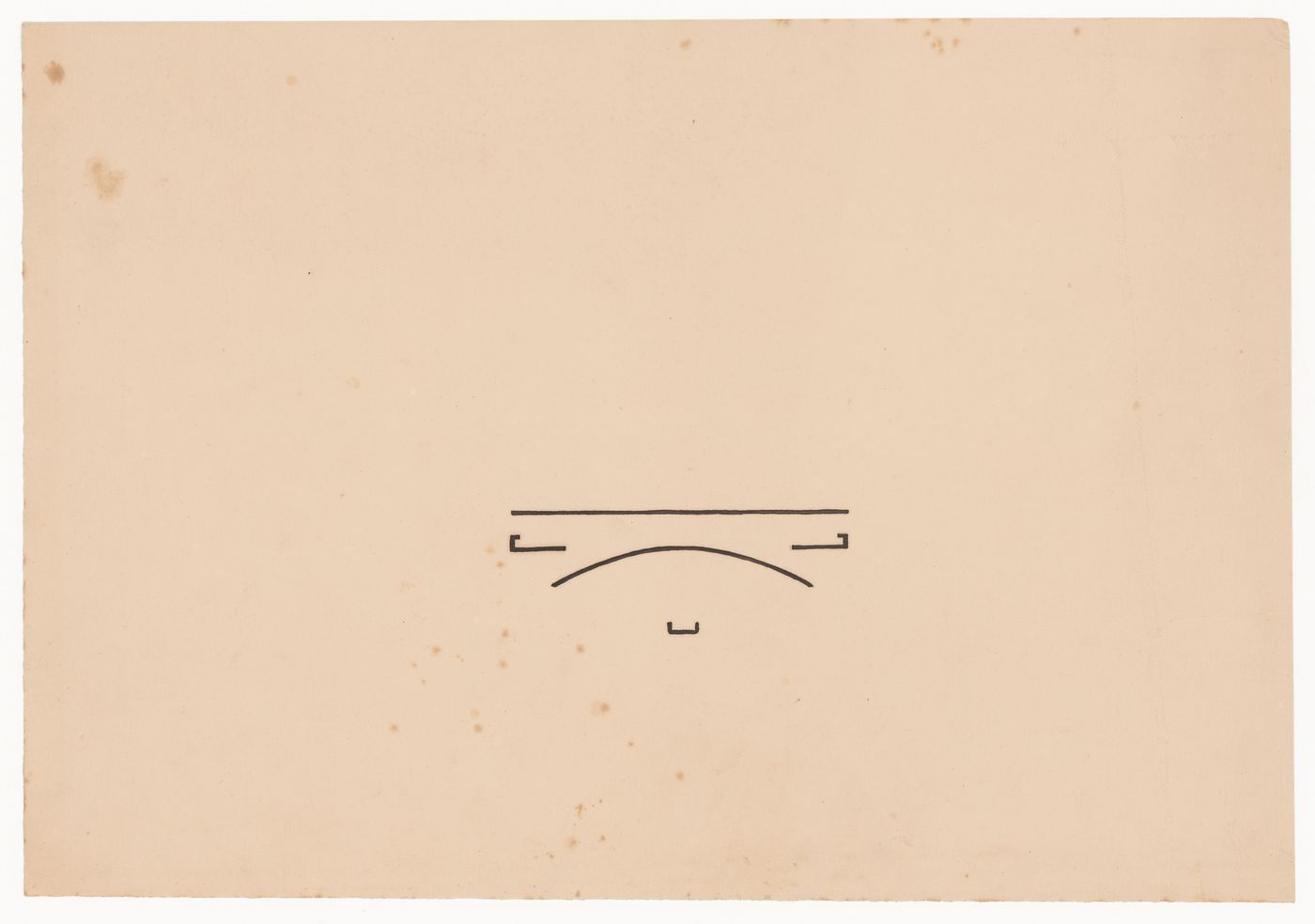 Sketch for Casa sobre el arroyo, Mar del Plata, Argentina