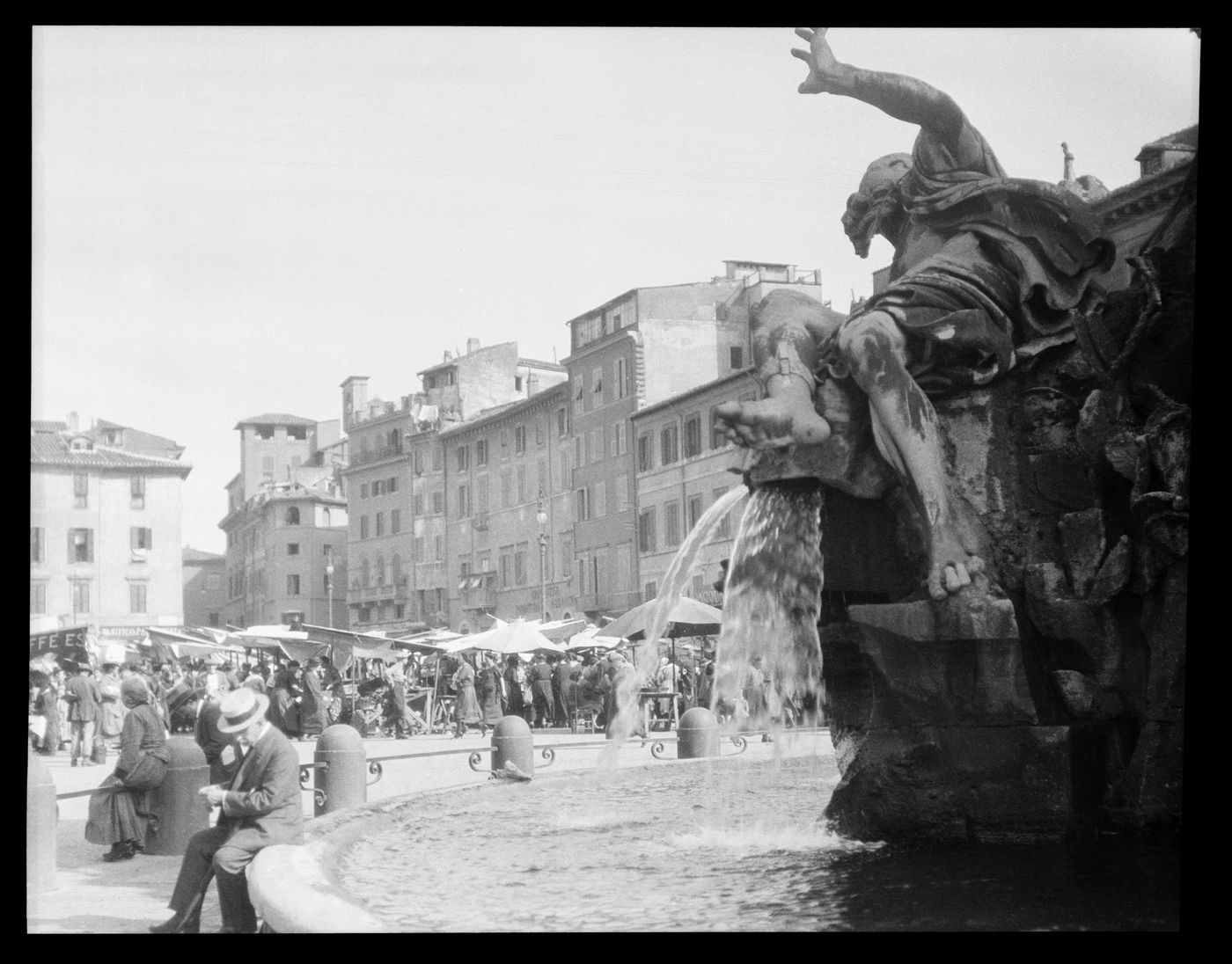 Vue de la Piazza Navona, Rome