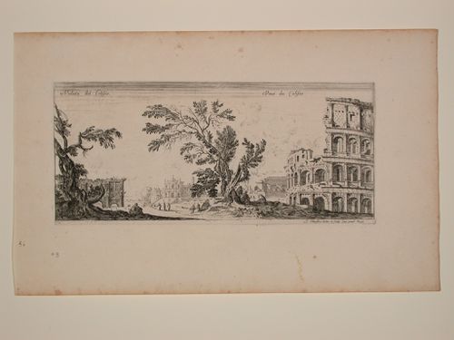 A view of the Colosseum, Rome